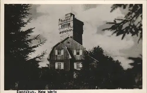 Elgersburg Hohe Warte Kat. Elgersburg