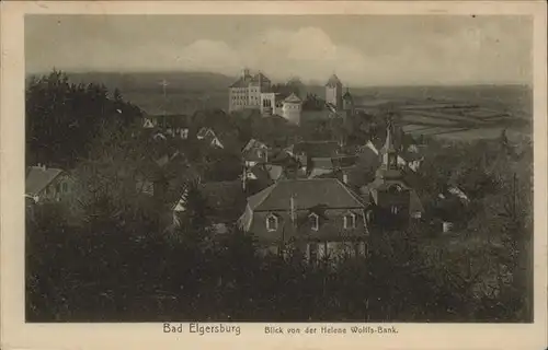 Elgersburg Blick zum Schloss Kat. Elgersburg