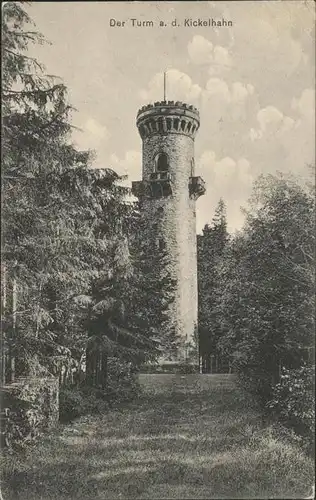 Ilmenau Thueringen Kickelhahn Turm Kat. Ilmenau