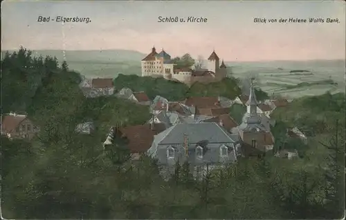 Elgersburg Schloss und Kirche Kat. Elgersburg