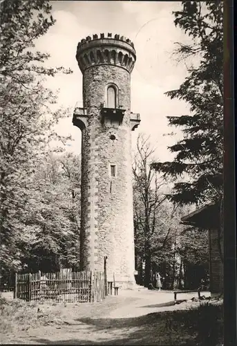 Ilmenau Thueringen Kickelhahn Turm Kat. Ilmenau