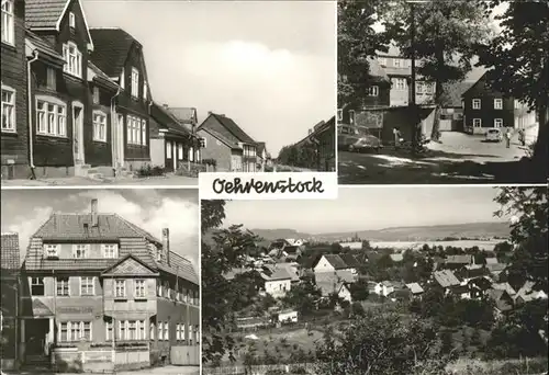 Oehrenstock Dorfplatz Gasthaus zur Linde Teilansicht Kat. Langewiesen