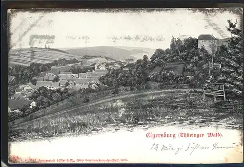 Elgersburg Teilansicht Kat. Elgersburg