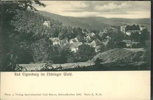 Elgersburg Schloss Elgersburg Kat. Elgersburg