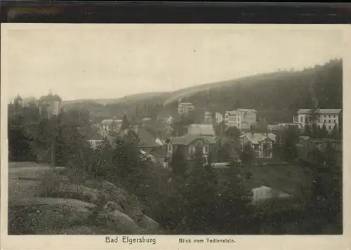 Elgersburg Blick vom Todtenstein Kat. Elgersburg