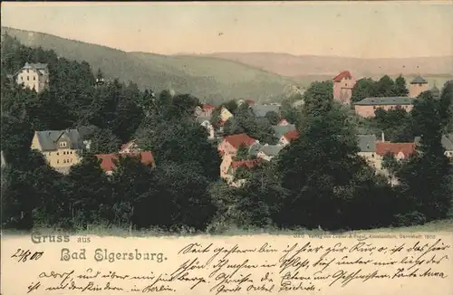 Elgersburg Ortsansicht Kat. Elgersburg