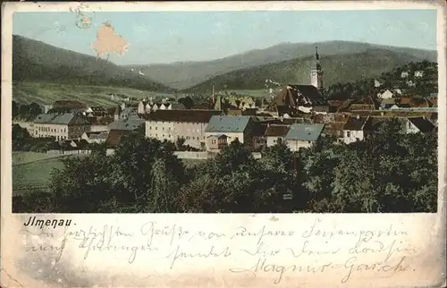 Ilmenau Thueringen Ortsblick Kat. Ilmenau