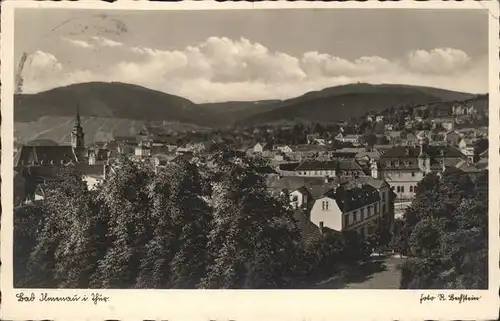 Ilmenau Thueringen Panorama Kat. Ilmenau