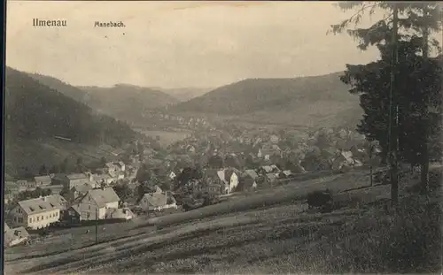 Ilmenau Thueringen Manebach Kat. Ilmenau