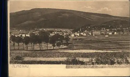 Ilmenau Thueringen Panorama Kat. Ilmenau