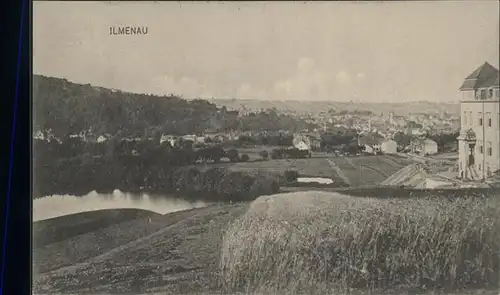 Ilmenau Thueringen Panorama Kat. Ilmenau