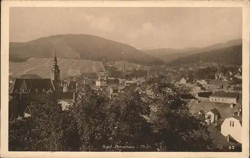 Ilmenau Thueringen Ortsansicht Kat. Ilmenau