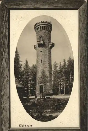 Ilmenau Thueringen Kickelhahnturm Kat. Ilmenau