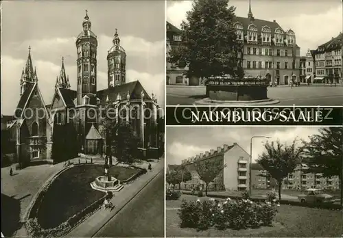 Naumburg Saale Dom Dreikoenigskapelle Wilhelm Pieck Platz Georgi Dimitroff Str. Kat. Naumburg