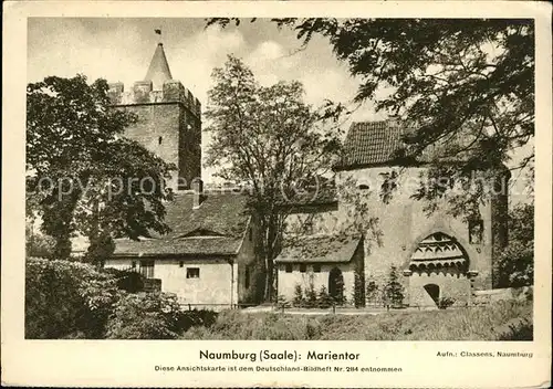 Naumburg Saale Marientor Kat. Naumburg