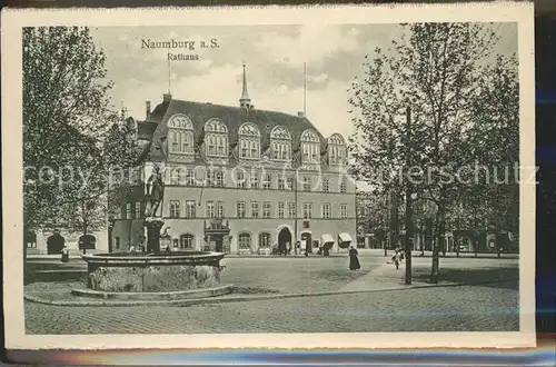 Naumburg Saale Rathaus Kat. Naumburg
