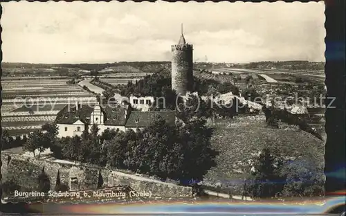 Naumburg Saale Schoenburg Burgruine Kat. Naumburg