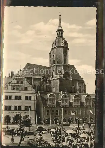 Naumburg Saale Marktplatz Dom Kat. Naumburg