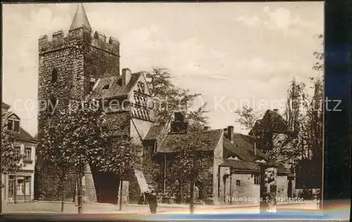 Naumburg Saale Marientor Kat. Naumburg