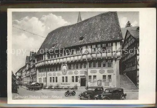 Stolberg Harz Rathaus Kat. Stolberg Harz