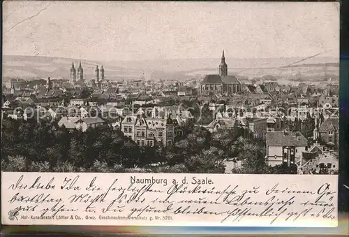 Naumburg Saale Stadt Kat. Naumburg