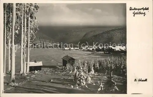 Gehlberg im Schnee Kat. Gehlberg