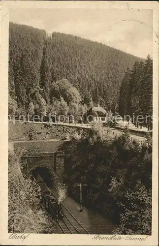 Oberhof Thueringen Brandleitz Tunnel Kat. Oberhof Thueringen