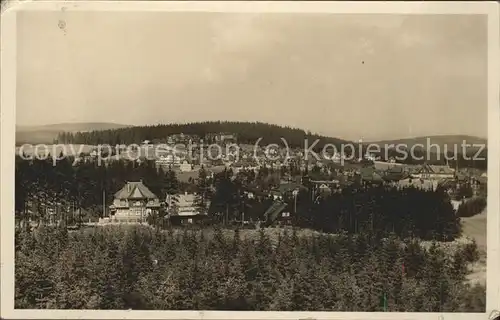 Oberhof Thueringen Panorama Kat. Oberhof Thueringen