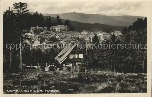 Oberhof Thueringen Panorama Kat. Oberhof Thueringen