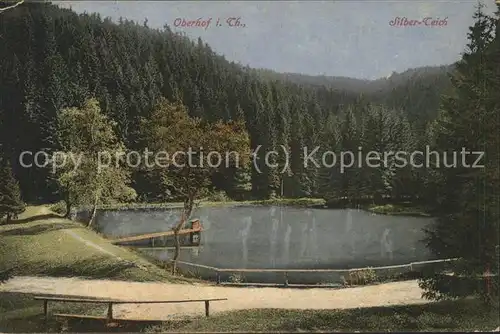 Oberhof Thueringen Silberteich Kat. Oberhof Thueringen