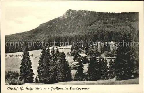 Oberhof Thueringen Gasthaus im Kanzlergrund Kat. Oberhof Thueringen