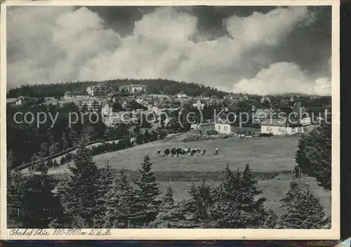 Oberhof Thueringen Panorama Kat. Oberhof Thueringen