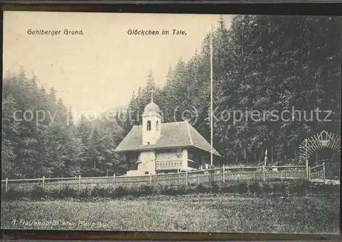 Gehlberg Grund Gloeckchen im Tal Kat. Gehlberg