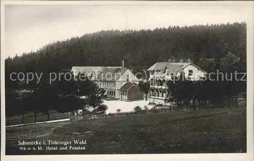 Schmuecke Hotel Pension Thueringer Wald Kat. Gehlberg