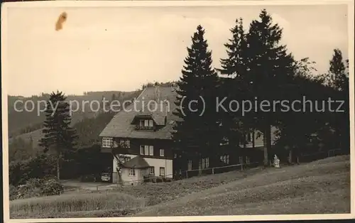 Gehlberg Haus  Kat. Gehlberg