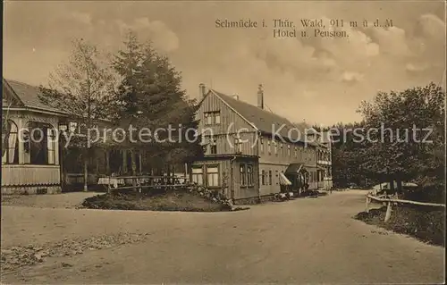 Schmuecke Hotel Pension Kat. Gehlberg