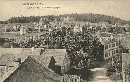 Oberhof Thueringen Panorama Kat. Oberhof Thueringen