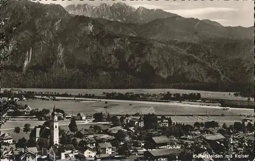 Kiefersfelden Panorama mit Kaiser Kat. Kiefersfelden