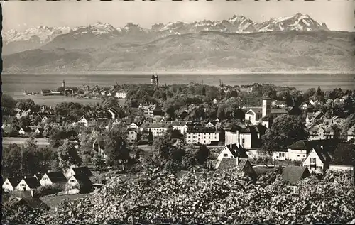 Lindau Bodensee Panorama Inselstadt See Berge Kat. Lindau (Bodensee)