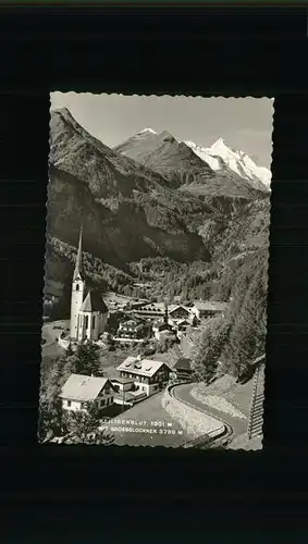 Grossglockner Panorama Kirche Kat. Heiligenblut