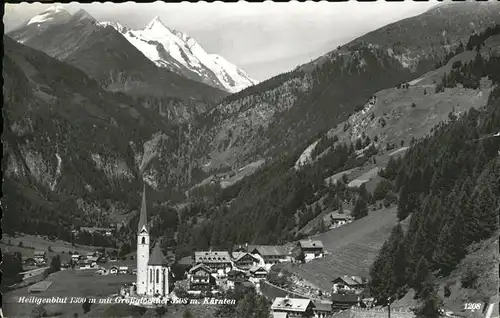 Heiligenblut Kaernten Panorama mit Grossgloeckner Kat. Heiligenblut