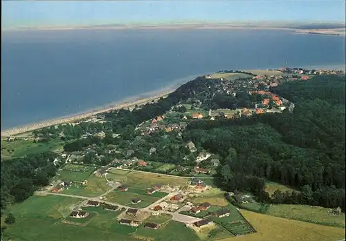 Hohwacht Ostsee Fliegeraufnahme Kat. Hohwacht (Ostsee)