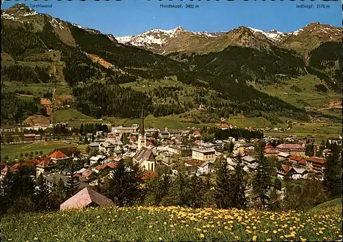 Bad Hofgastein Salzburg Panorama Tuerchlwadn Hundskopf Tauernbahn Kat. Bad Hofgastein