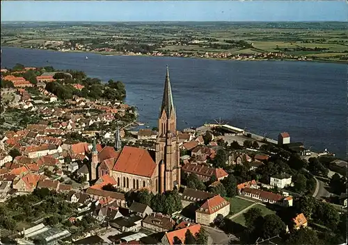 Schleswig Holstein Fliegeraufnahme St.Petri-Dom / Schleswig /Schleswig-Flensburg LKR