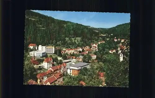 Triberg Schwarzwald Hotel Badener Hof Kurhaus Kat. Triberg im Schwarzwald