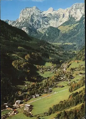 Ramsau Berchtesgaden Panorama Reiteralpe Kat. Ramsau b.Berchtesgaden