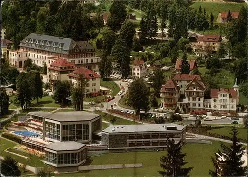 Wildbad Schwarzwald Thermalbad Freibad Kat. Bad Wildbad