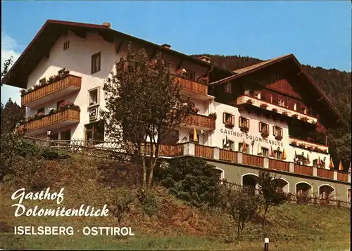 Doelsach Gasthof Dolomitenblick Kat. Doelsach