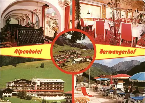 Berwang Tirol Alpenhotel Berwangerhof Heinz Litt Kat. Berwang