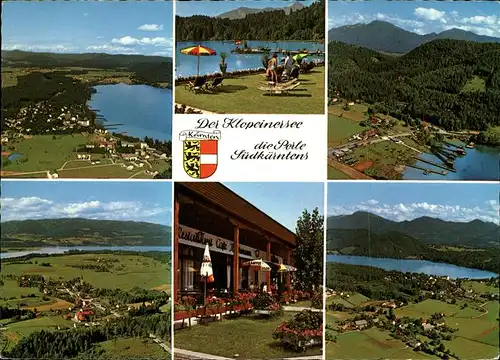 St Kanzian Klopeiner See Rund um Klopeinsee Seelach Unterburg Wappen Kat. St. Kanzian am Klopeiner See